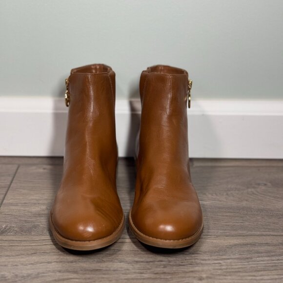 Brown Michael Kors Ankle Boots Size 6.5 - Picture 2 of 8